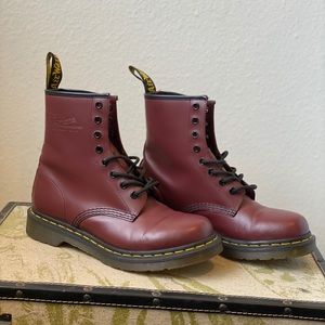 Dr. Martens 1460 Cherry Red, Size 9